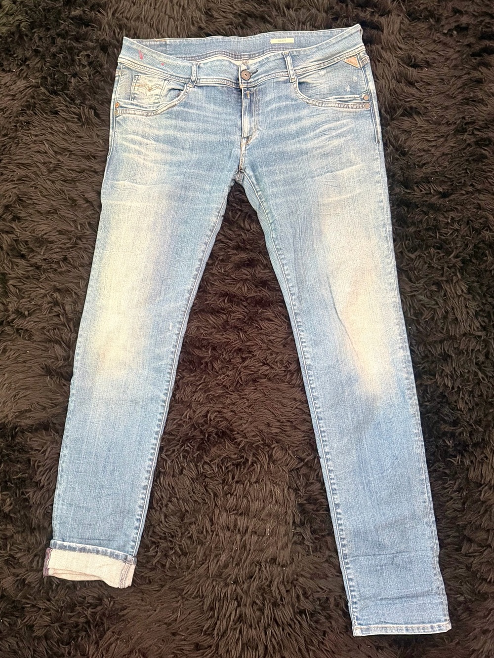 Replay Women's Light Blue Skinny Jeans